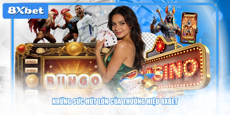 Những sức hút lớn của thương hiệu 8XBET