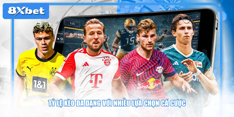 Tỷ lệ kèo đa dạng với nhiều lựa chọn cá cược