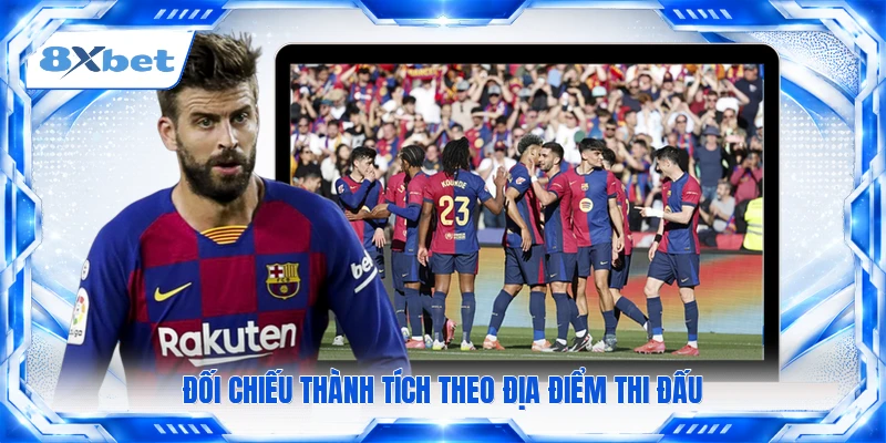 Đối chiếu thành tích theo địa điểm thi đấu