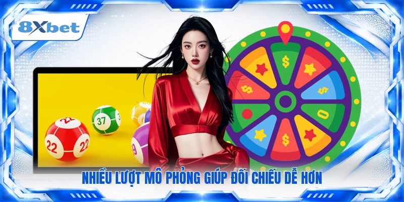 Nhiều lượt mô phỏng giúp đối chiếu dễ hơn