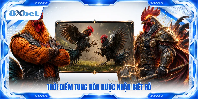 Thời điểm tung đòn được nhận biết rõ